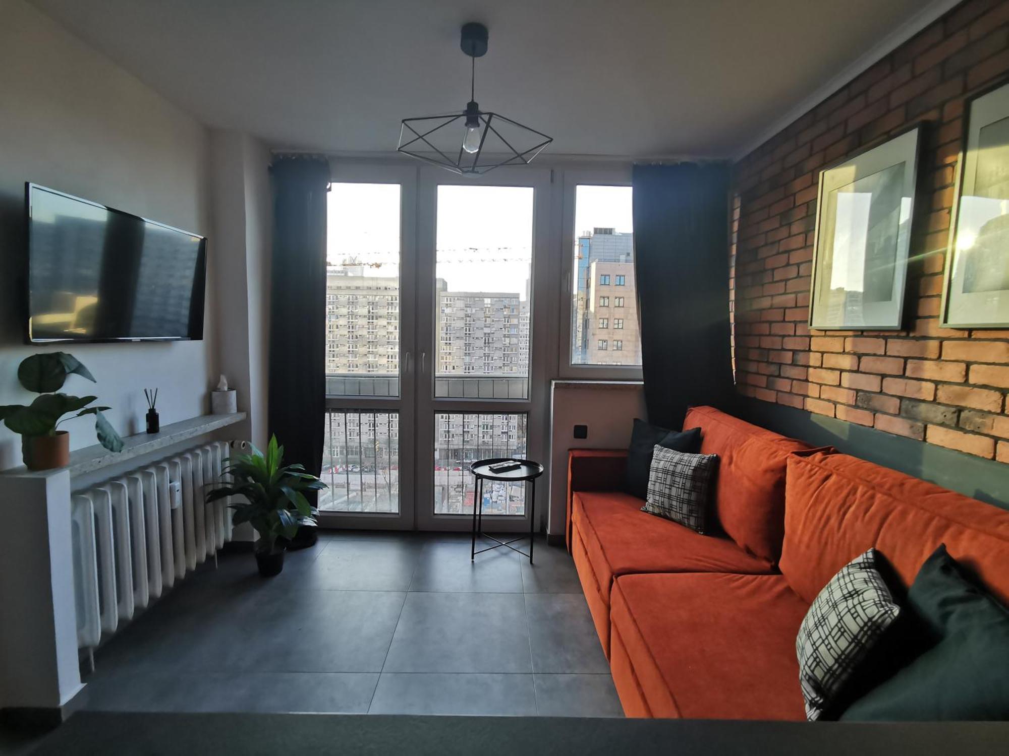 Lägenhet Loft Z Widokiem Na Warszawe Warszawa